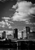 Vertical The Downtown Little Rock Skyline Framed Photos
