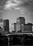 Vertical The Little Rock Skyline Framed Photos
