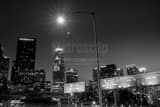 Horizontal 110 South to San Pedro landscape black and white Photography