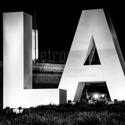 L A -- Los Angeles Black and White Photos