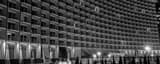 Panoramic The Century Plaza Hotel landscape black and white Photography