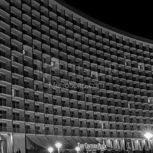 The Century Plaza Hotel -- Los Angeles Black and White Photos