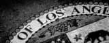 Panoramic The Los Angeles Seal landscape black and white Photography