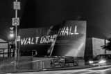 Horizontal The Concert Hall at Night landscape black and white Photography
