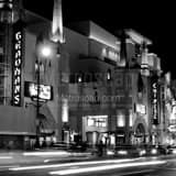 Square The Graumans Chinese Theater black and white Pictures