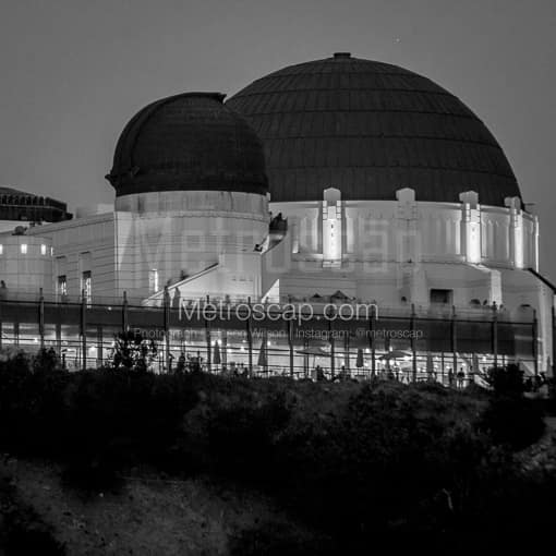 The Griffith Observatory -- Los Angeles Black and White Photos