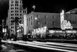 Horizontal The Hollywood Museum and First National Building black and white Pictures