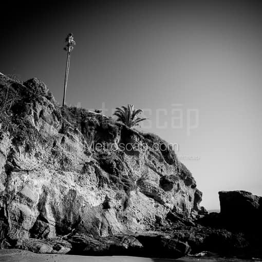 The Laguna Beach Skyline -- Los Angeles Black and White Photos