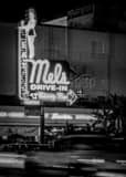 Vertical Mels Drive-In on Highland at Hollywood Framed Photos