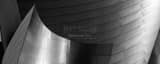 Panoramic The Stainless Steel Skin of the Disney Concert Hall landscape black and white Photography