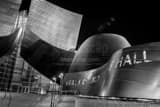 Horizontal The Los Angeles Philharmonic Concert Hall landscape black and white Photography