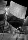 Vertical The Los Angeles Philharmonic Concert Hall landscape black and white Photography