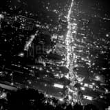 Square Western Avenue landscape black and white Photography