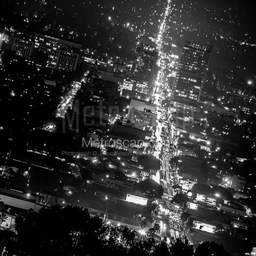 Western Avenue -- Los Angeles Black and White Photos