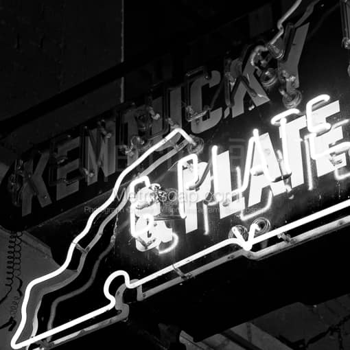 Kentucky Glass and Plate -- Louisville Black and White Photography