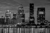 Horizontal The Louisville Skyline at Dawn Photography
