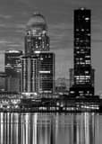 Vertical The Louisville Skyline at Dawn Photography
