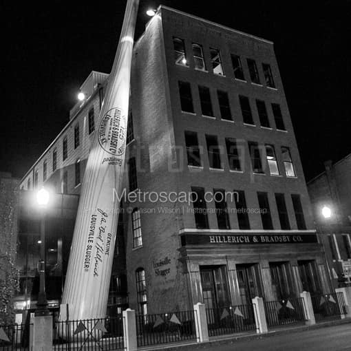The Louisville Slugger Museum -- Louisville Black and White Photography