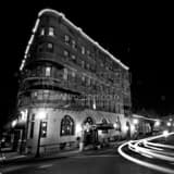 Square The Historic Lafayette Hotel in Marietta Ohio black and white Pictures