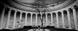 Panoramic Inside the Harding Memorial black and white Photos
