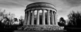 Panoramic The Warren G Harding Memorial black and white Photos