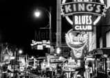 Horizontal Beale Street at Night Photography