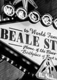 Vertical The Beale Street Vegas Sign Photography
