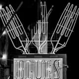 Square Blues Kitchen Photography
