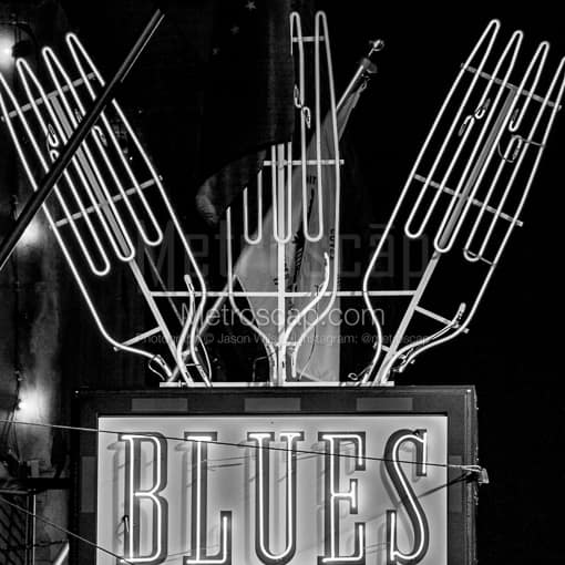 Blues Kitchen -- Memphis Black and White Photography