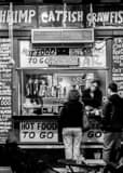 Vertical Catfish Crawfish Shrimp and Beer on Beale Street Photography