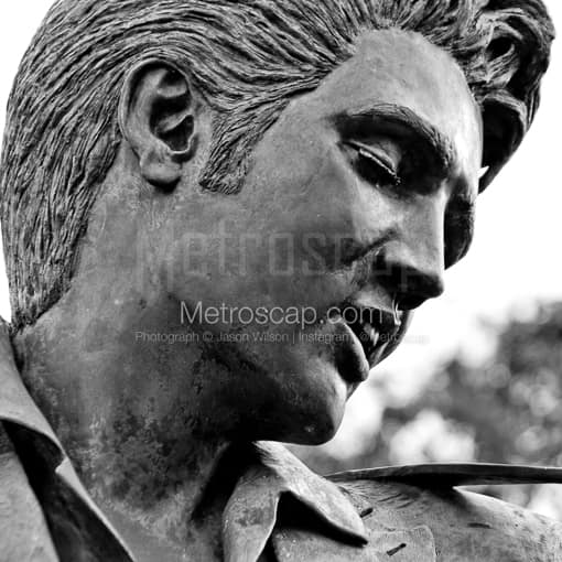 Elvis -- Memphis Black and White Photography
