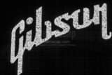 Horizontal Close-up Shot of the Gibson Sign Photography