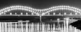 Panoramic The Hernando de Soto Bridge in Memphis Photography