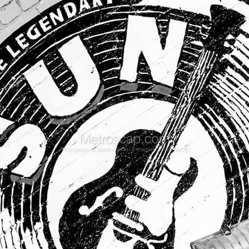 Legendary Sun Records in Memphis -- Memphis Black and White Photography