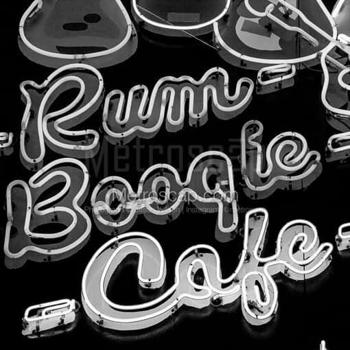 The Rum Boogie Cafe -- Memphis Black and White Photography
