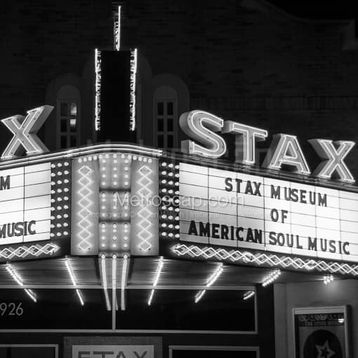 The Stax Museum -- Memphis Black and White Photography