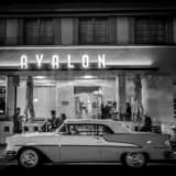 Square The Avalon Hotel on South Miami Beach black and white Photos