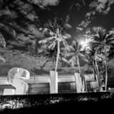 Square The Bayside Sign black and white Photos
