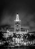 Vertical The Biltmore Hotel in Coral Gables Framed Photos