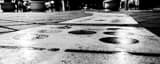 Panoramic Dominoes in Little Havana black and white Photos