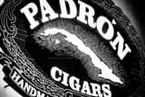 Horizontal Padron Handmade Cigars black and white Photos