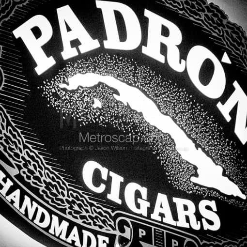 Padron Handmade Cigars -- Miami Black and White Photos