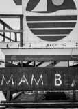 Vertical A Weathered Miami Beach Lifeguard Hut black and white Photos