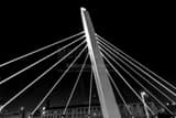 Horizontal A Spire of the Sixth Street Bridge black and white Photos