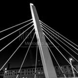Square A Spire of the Sixth Street Bridge black and white Photos