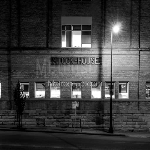 A Milwaukee Stock-house -- Milwaukee Black and White Photos