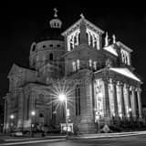 Square The Basilica of St. Josaphat in Milwaukee Framed Photos