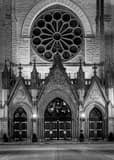 Vertical The Church of the Gesu on Marquette Campus Framed Photos