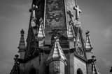 Horizontal The Steeple of the Church of the Gesu Framed Photos