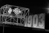 Horizontal The Harley Davidson Museum black and white Photos